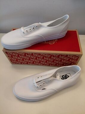 Vans Classic Authentic Canvas Sneakers - White